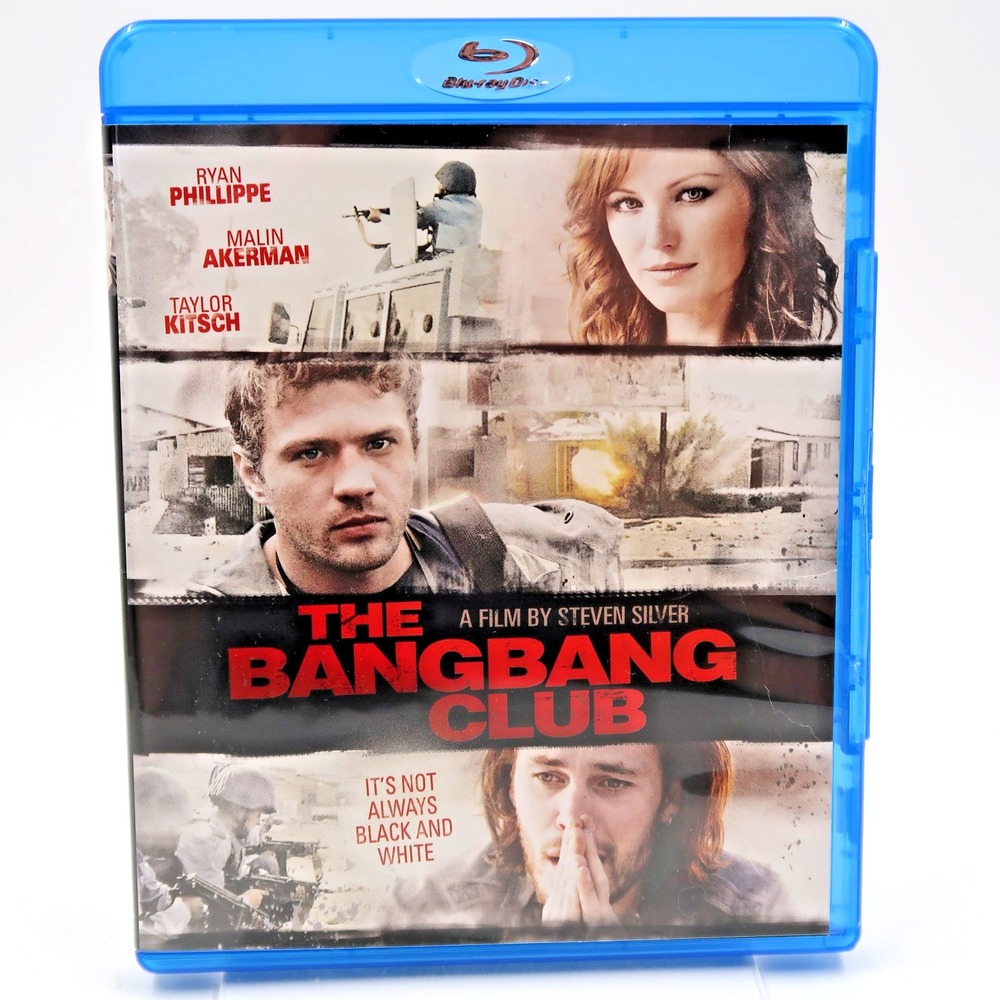 The Bang Bang Club Blu-ray Disc 2011 Ryan Phillippe Taylor Kitsch Movie R Rating